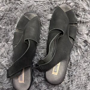 Well worn womens sandals